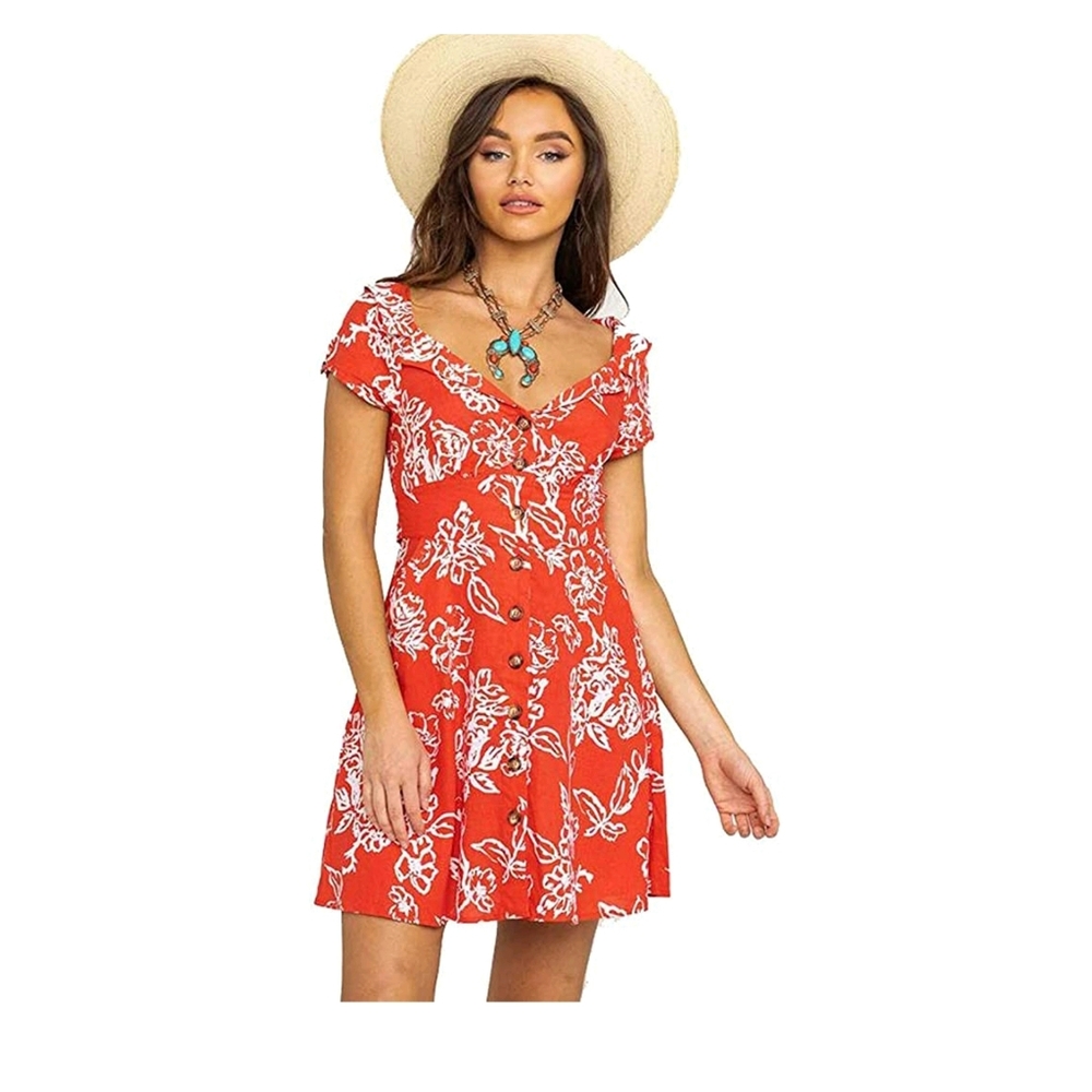 Free People A thing called Love Midi dress Size 6